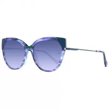 ANA HICKMANN Damskie okulary przeciwsłoneczne Butterfly AH9339-56P04 Havana Brown Gradient 56mm