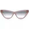 ANA HICKMANN Damskie okulary przeciwsłoneczne motylkowe AH9391-56T02 Brąz Havana/Złoto