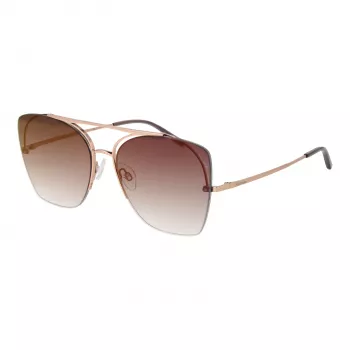 ANA HICKMANN Damskie okulary przeciwsłoneczne Butterfly HI3075-5805A - Havana/Brązowe soczewki gradientowe 58mm