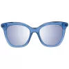 ANA HICKMANN Damskie okulary przeciwsłoneczne motylkowe HI9064-52T01 Brąz Havana