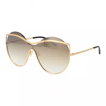 ANA HICKMANN Damskie okulary przeciwsłoneczne Cat Eye AH3182-13404A Havana Acetate Brązowe Gradientowe Soczewki 56mm