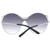 ANA HICKMANN Damskie okulary przeciwsłoneczne Cat Eye AH3182-13409A Havana Acetate Frame Brown Gradient Lens 100% UV400