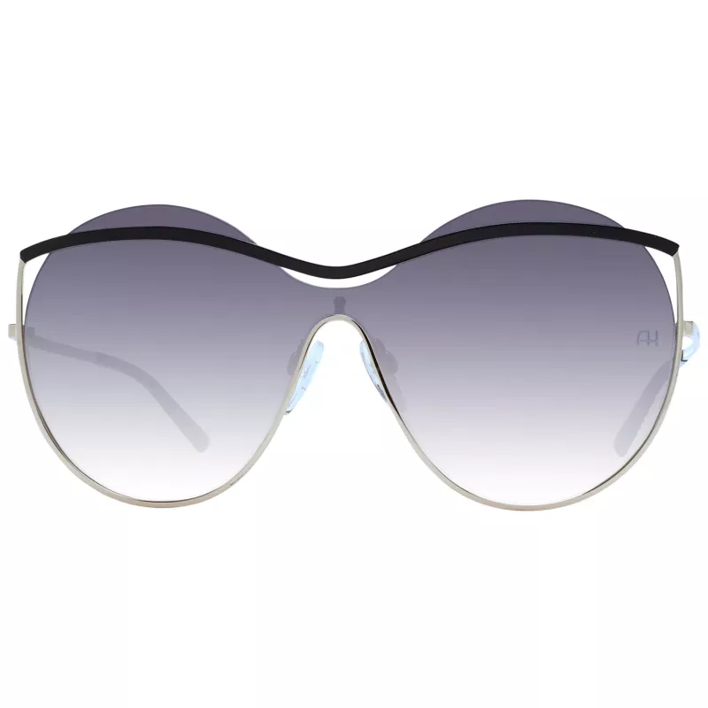 ANA HICKMANN Damskie okulary przeciwsłoneczne Cat Eye AH3182-13409A Havana Acetate Frame Brown Gradient Lens 100% UV400