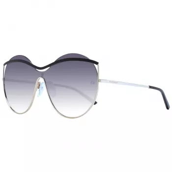 ANA HICKMANN Damskie okulary przeciwsłoneczne Cat Eye AH3182-13409A Havana Acetate Frame Brown Gradient Lens 100% UV400
