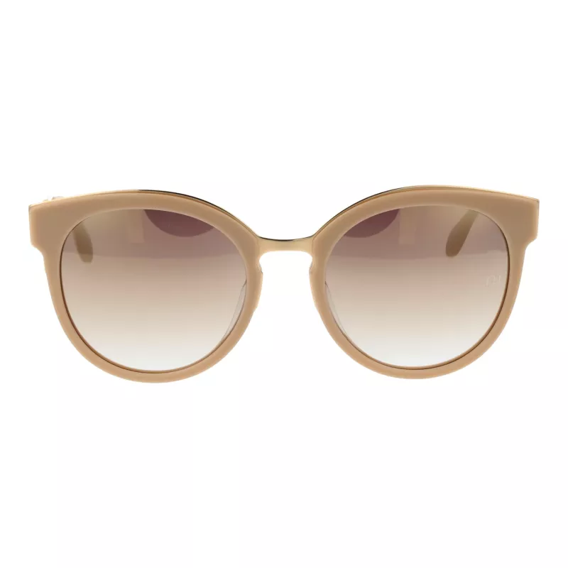 ANA HICKMANN Damskie okulary przeciwsłoneczne Cat Eye AH9263-55D03 Havana/Brown Gradient