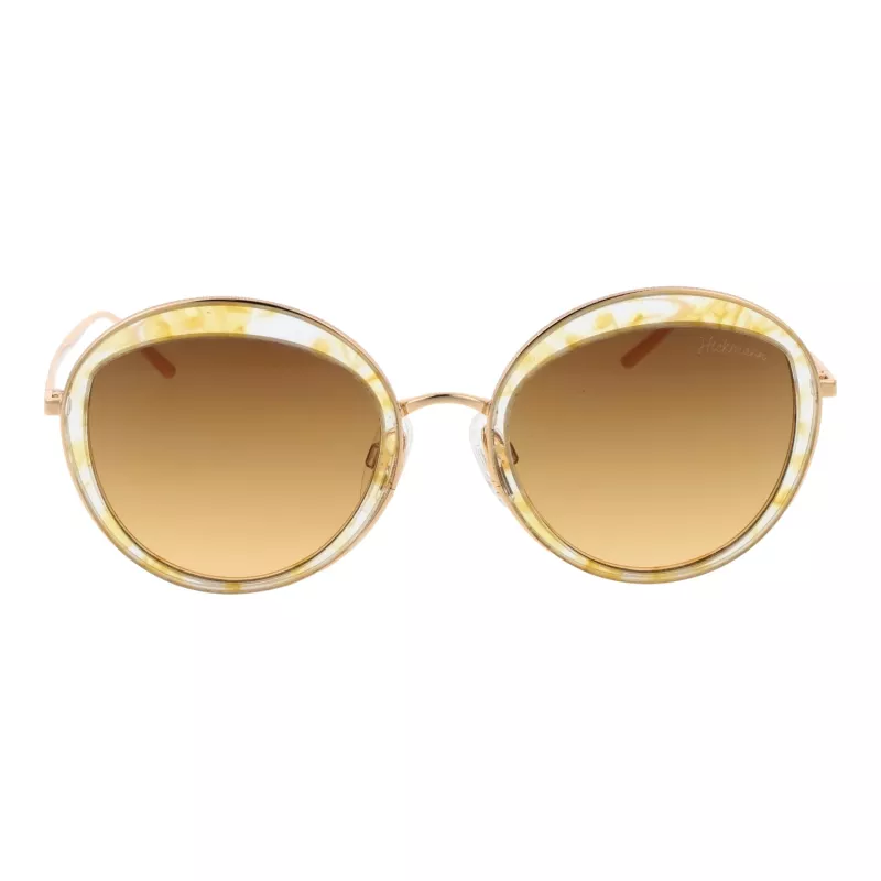 ANA HICKMANN Damskie okulary przeciwsłoneczne kocie oko HI3052-53E03 Havana 53mm
