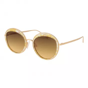 ANA HICKMANN Damskie okulary przeciwsłoneczne kocie oko HI3052-53E03 Havana 53mm