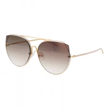 ANA HICKMANN Damskie okulary przeciwsłoneczne Cat Eye HI3068-5804B Czarny acetat Soczewki gradientowe szare 58/18/145 mm