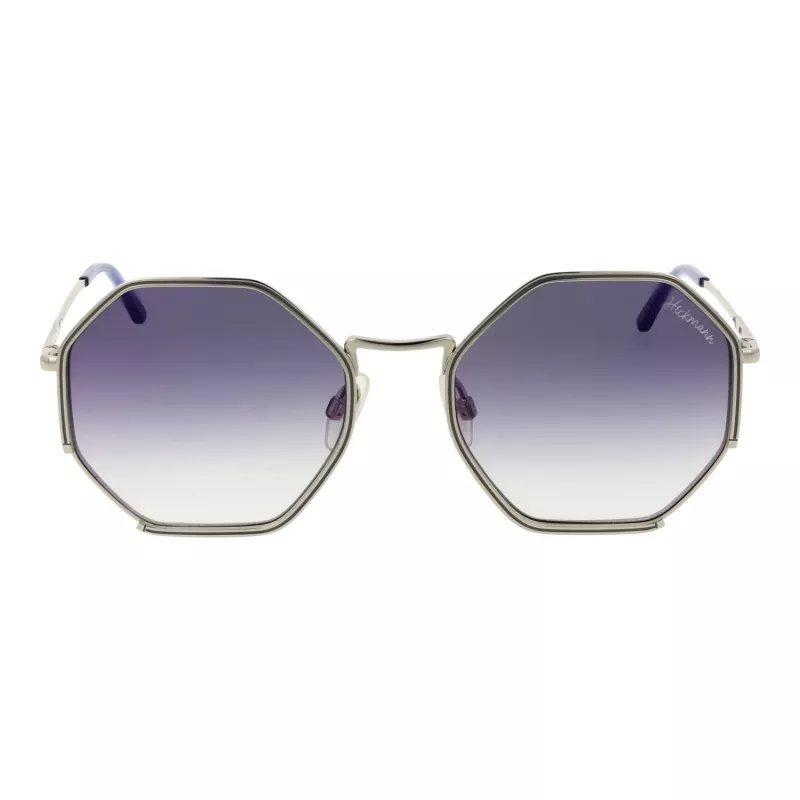 ANA HICKMANN Damskie okulary przeciwsłoneczne kocie oko HI3084-5406A - Oprawka z acetatu w kolorze Havana/Szylkret, soczewki gradientowe brązowe, ochrona UV400