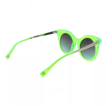 ANA HICKMANN Okulary przeciwsłoneczne damskie Cat Eye HI9063-49T03 Havana Acetate Brązowe Gradientowe Soczewki 49mm