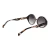 ANA HICKMANN Damskie okulary przeciwsłoneczne Cat Eye HI9175-51P02 - Czarna oprawka, szare gradientowe soczewki UV400