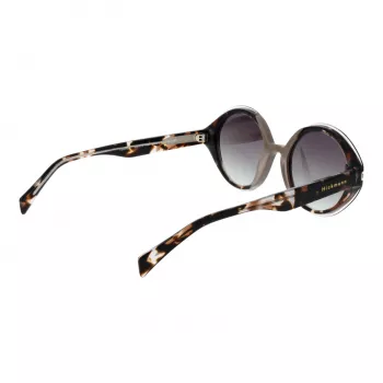 ANA HICKMANN Damskie okulary przeciwsłoneczne Cat Eye HI9175-51P02 - Czarna oprawka, szare gradientowe soczewki UV400
