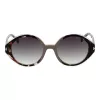 ANA HICKMANN Damskie okulary przeciwsłoneczne Cat Eye HI9175-51P02 - Czarna oprawka, szare gradientowe soczewki UV400