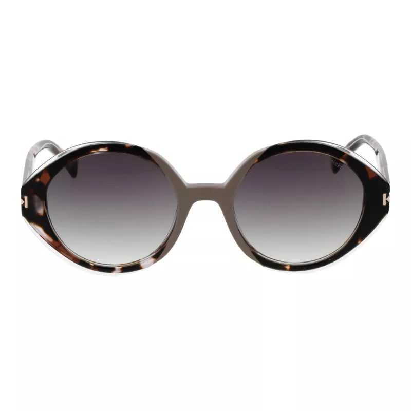 ANA HICKMANN Damskie okulary przeciwsłoneczne Cat Eye HI9175-51P02 - Czarna oprawka, szare gradientowe soczewki UV400