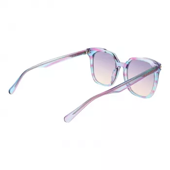 ANA HICKMANN Damskie okulary przeciwsłoneczne Cat Eye HIY9002-50E01 Oprawka Havana Brown Acetate Soczewki brązowe gradient 50/18/135 mm