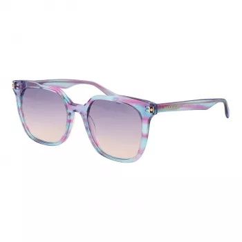 ANA HICKMANN Damskie okulary przeciwsłoneczne Cat Eye HIY9002-50E01 Oprawka Havana Brown Acetate Soczewki brązowe gradient 50/18/135 mm