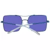 ANA HICKMANN HI3024-5806A Damskie okulary przeciwsłoneczne kwadratowe, oprawka Havana Brown acetat, soczewki brązowe gradient 58/17/140 mm