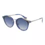 ANA HICKMANN HI9066-49G22 Damskie Okulary Przeciwsłoneczne Motylkowe Havana Acetate Brązowy Gradient UV400