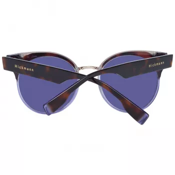 Okulary przeciwsłoneczne ANA HICKMANN HI9164-51H03 dla kobiet - oprawka złoto/brązowa, soczewki brązowe gradientowe, 51 mm