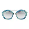 Okulary przeciwsłoneczne damskie ANA HICKMANN AH3165-56G23 Havana Brown Acetate Rectangular UV400