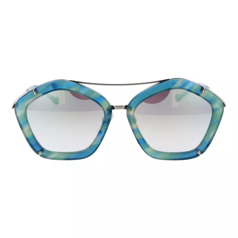 Okulary przeciwsłoneczne damskie ANA HICKMANN AH3165-56G23 Havana Brown Acetate Rectangular UV400