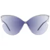 Okulary przeciwsłoneczne damskie ANA HICKMANN AH3173-14003A - Modna geometryczna oprawka acetatowa z ochroną UV400