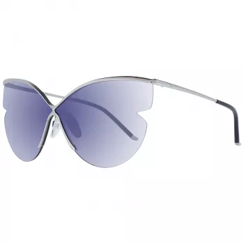 Okulary przeciwsłoneczne damskie ANA HICKMANN AH3173-14003A - Modna geometryczna oprawka acetatowa z ochroną UV400