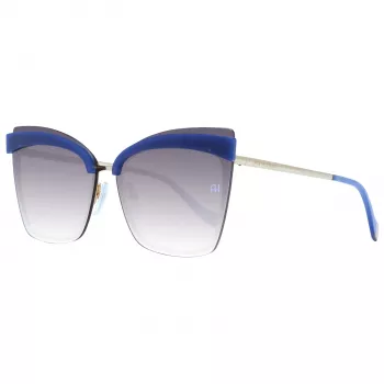 ANA HICKMANN Okulary przeciwsłoneczne damskie AH3177-6404D - Brąz Havana, oversize motyl, UV400