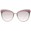 ANA HICKMANN Okulary przeciwsłoneczne damskie AH3178-6604A Brązowa Havana Szylkretowa oprawka Brązowe soczewki gradientowe 65mm