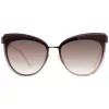 Okulary przeciwsłoneczne damskie ANA HICKMANN AH3178-6604C Motyl Kocie Oko Havana Brown