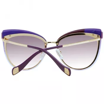 Okulary przeciwsłoneczne damskie ANA HICKMANN AH3178-6604D Havana/Złote Oversized Square