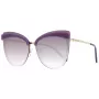 Okulary przeciwsłoneczne damskie ANA HICKMANN AH3178-6604D Havana/Złote Oversized Square