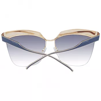 ANA HICKMANN Okulary przeciwsłoneczne damskie AH3179-6206A Motylkowe Acetat Havana Brązowy Gradient Soczewka 62mm
