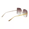 ANA HICKMANN Okulary przeciwsłoneczne damskie AH3189-5605B - brązowa oprawka acetatowa, brązowe gradientowe soczewki poliwęglanowe, szerokość soczewki 57 mm, ochrona UV400