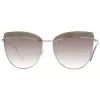 ANA HICKMANN Okulary przeciwsłoneczne damskie AH3190-5902S Brązowy Havana Oversize Kwadratowa Oprawka Acetatowa Brązowe Soczewki Gradientowe 60/15/145 mm