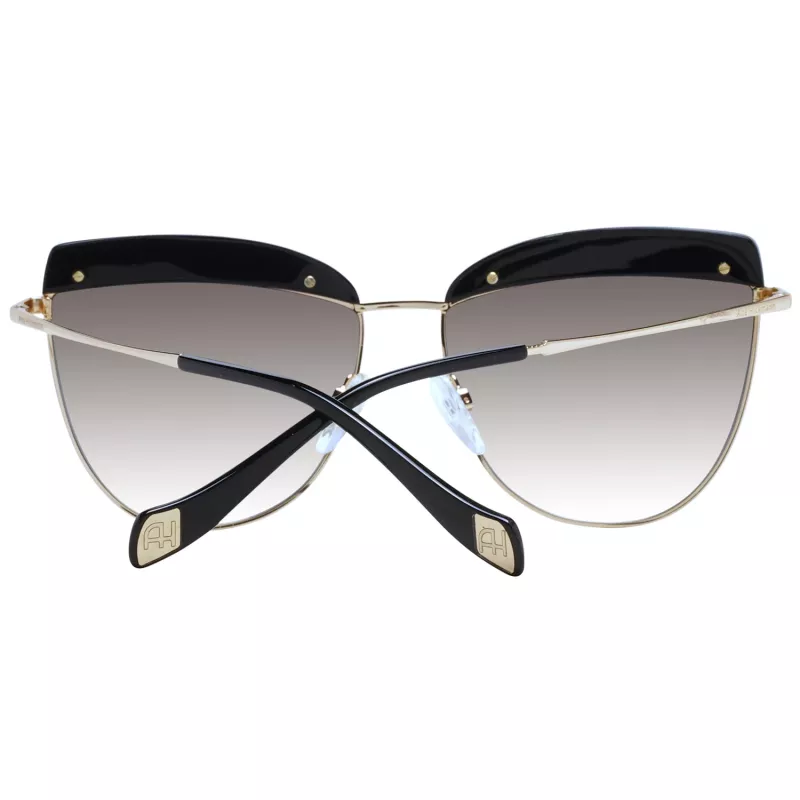 ANA HICKMANN Okulary przeciwsłoneczne damskie AH3190-59A01 Złoty/Brązowy Motyl 60mm