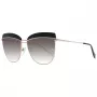 ANA HICKMANN Okulary przeciwsłoneczne damskie AH3190-59A01 Złoty/Brązowy Motyl 60mm