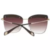 Okulary przeciwsłoneczne ANA HICKMANN dla kobiet AH3191-59D02 Havana/Brązowy Prostokątna oprawka acetatowa Brązowe soczewki gradientowe 60/15/145 mm