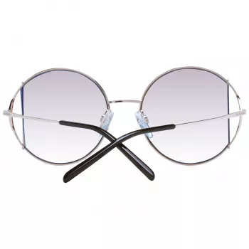 Okulary przeciwsłoneczne damskie ANA HICKMANN AH3192-5304D Havana Brown Acetate Rectangular Frame z brązowymi gradientowymi soczewkami poliwęglanowymi 53mm