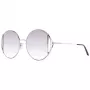 Okulary przeciwsłoneczne damskie ANA HICKMANN AH3192-5304D Havana Brown Acetate Rectangular Frame z brązowymi gradientowymi soczewkami poliwęglanowymi 53mm