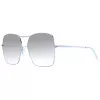 ANA HICKMANN Okulary przeciwsłoneczne damskie AH3193-5803A Brąz Havana Kwadratowa oprawka acetatowa Brązowe soczewki gradientowe 58/16/145 mm
