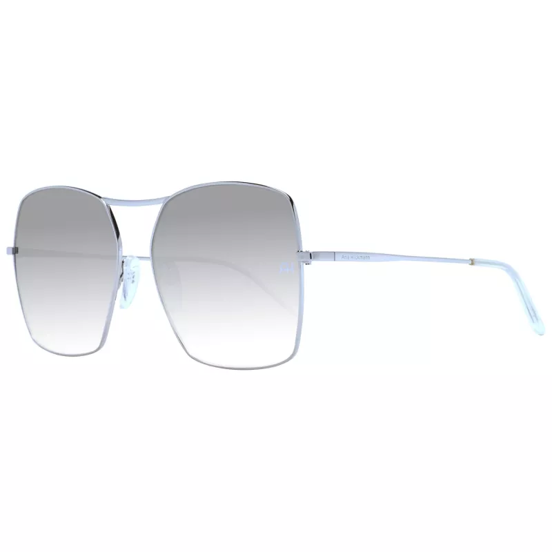 ANA HICKMANN Okulary przeciwsłoneczne damskie AH3193-5803A Brąz Havana Kwadratowa oprawka acetatowa Brązowe soczewki gradientowe 58/16/145 mm