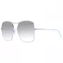 ANA HICKMANN Okulary przeciwsłoneczne damskie AH3193-5803A Brąz Havana Kwadratowa oprawka acetatowa Brązowe soczewki gradientowe 58/16/145 mm