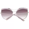 Okulary przeciwsłoneczne damskie ANA HICKMANN AH3207-59H01 Motyl Kocie Oko Oprawka acetatowa Gradient brązowe soczewki UV400