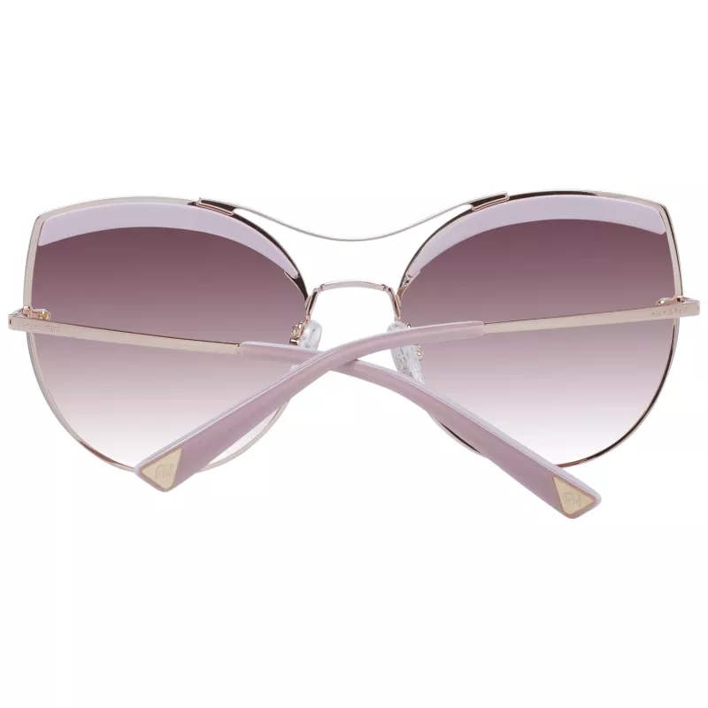 Okulary przeciwsłoneczne damskie ANA HICKMANN AH3207-59H01 Motyl Kocie Oko Oprawka acetatowa Gradient brązowe soczewki UV400