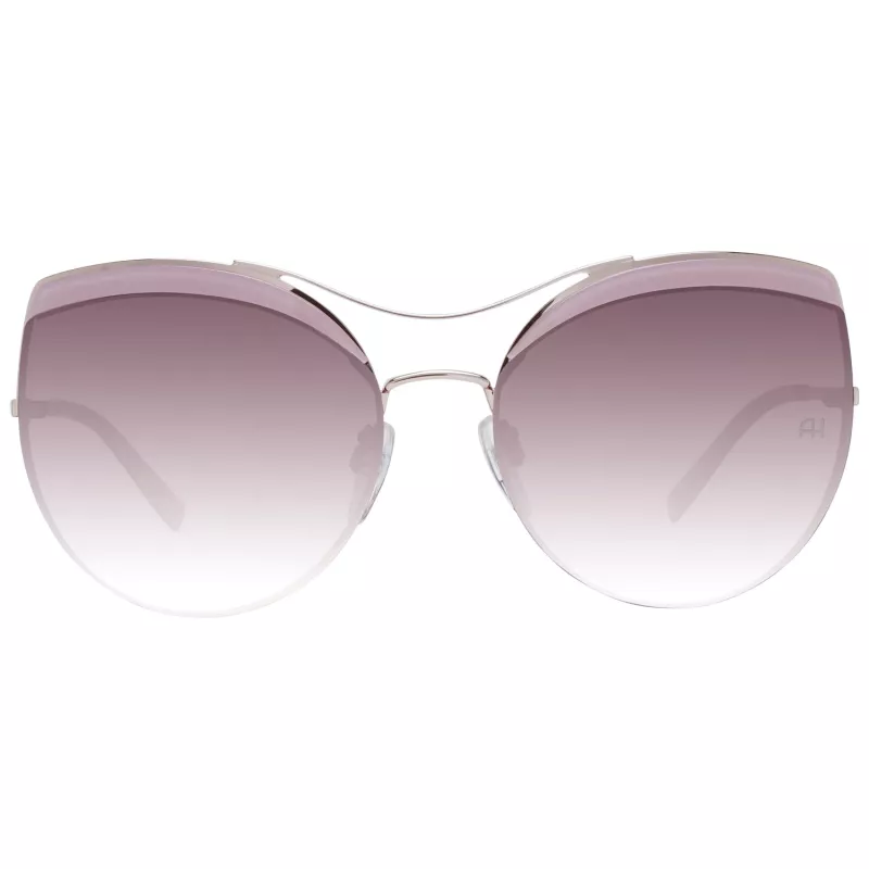 Okulary przeciwsłoneczne damskie ANA HICKMANN AH3207-59H01 Motyl Kocie Oko Oprawka acetatowa Gradient brązowe soczewki UV400