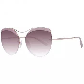 Okulary przeciwsłoneczne damskie ANA HICKMANN AH3207-59H01 Motyl Kocie Oko Oprawka acetatowa Gradient brązowe soczewki UV400