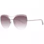 Okulary przeciwsłoneczne damskie ANA HICKMANN AH3207-59H01 Motyl Kocie Oko Oprawka acetatowa Gradient brązowe soczewki UV400