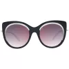Okulary przeciwsłoneczne damskie ANA HICKMANN AH9265-54A01 - czarna oprawka acetatowa, szare soczewki poliwęglanowe, ochrona UV400, 54/22/145 mm