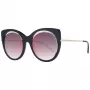 Okulary przeciwsłoneczne damskie ANA HICKMANN AH9265-54A01 - czarna oprawka acetatowa, szare soczewki poliwęglanowe, ochrona UV400, 54/22/145 mm
